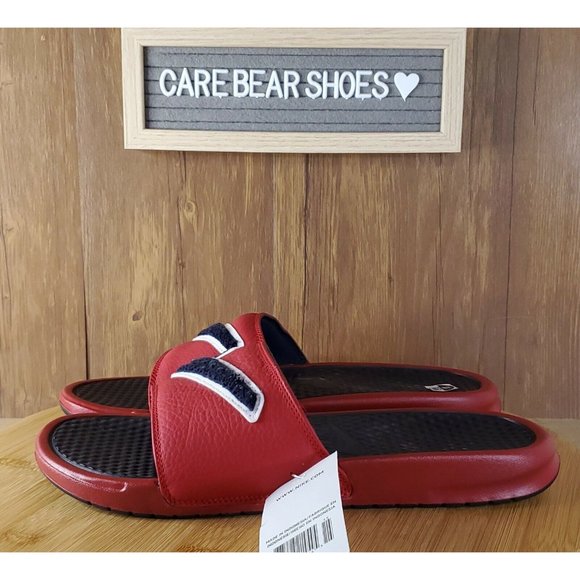 nike chenille slides